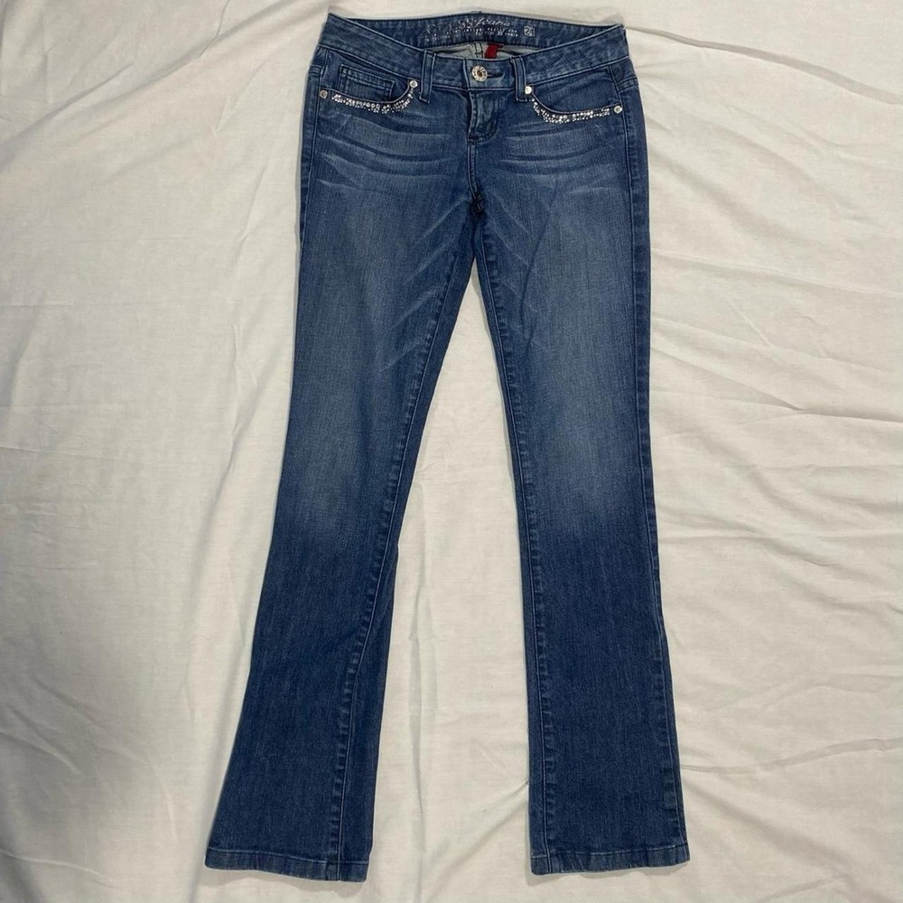 Guess Starlet Straight leg low rise jeans size‎ 24 y2k preppy mcbling